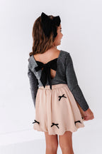 Vanilla | Bow Bubble Skort