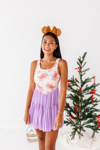 Lavender Gingerbread | (ADULT) Mesh DRESS