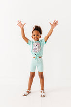 Load image into Gallery viewer, Mint | RIBBED BIKER SHORTS