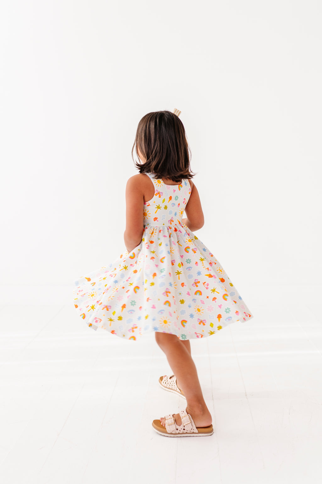 Girly Summer | Tie-Strap Twirl Dress