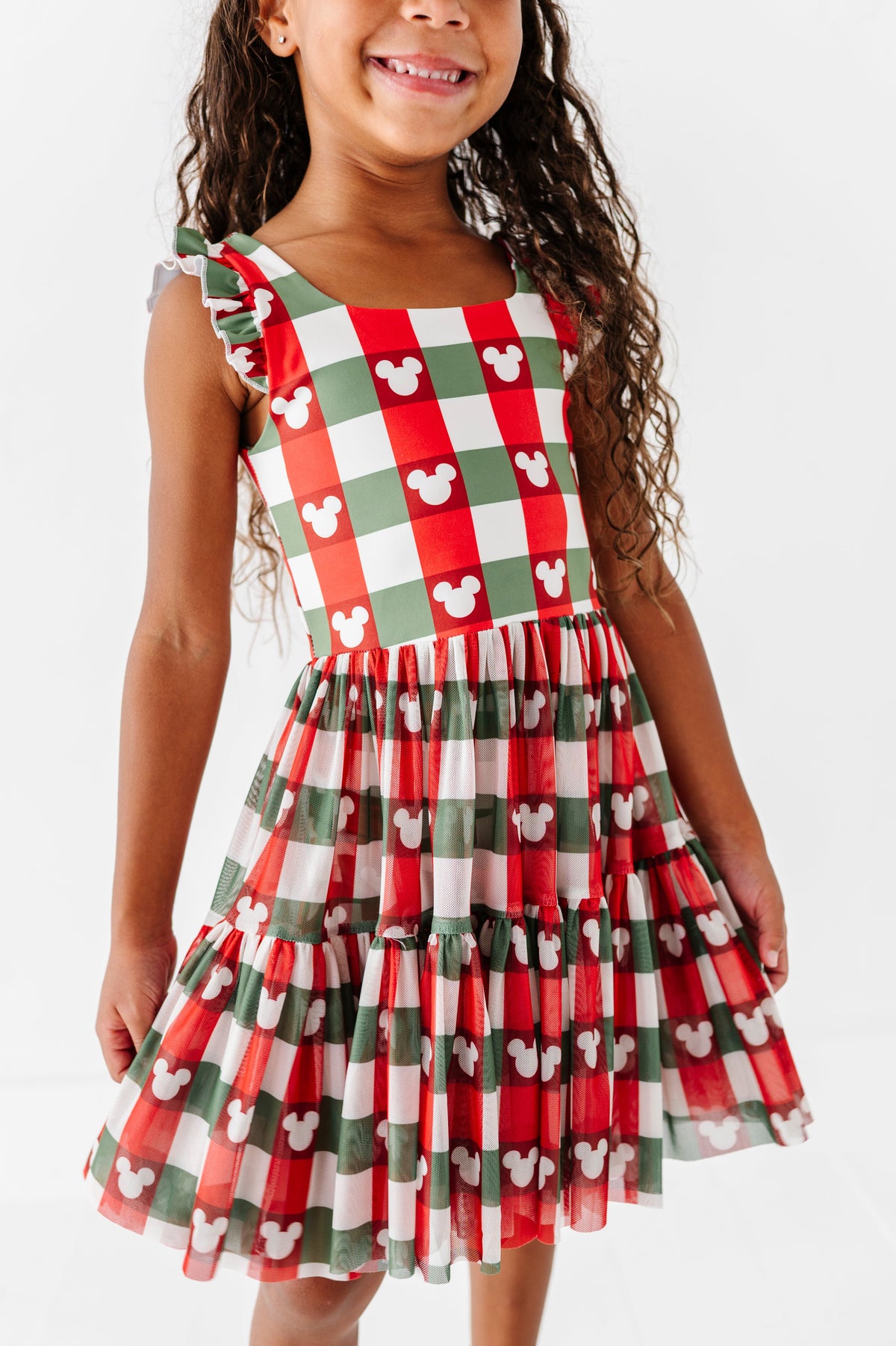 Park Plaid | KIDS Mesh Dress