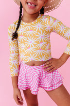 Happy Daisy | RASHGUARD SKIRTED 2-PIECE