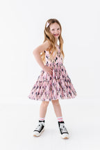 MINNIE Stripe (KIDS) | Mesh DRESS