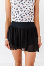 Load image into Gallery viewer, Black Criss Cross | ADULT SKORT