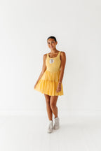 Belle (ADULT) | Buttercrem Mesh DRESS