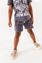 Load image into Gallery viewer, Bruh It's Summer | Charcoal Graphic Tee