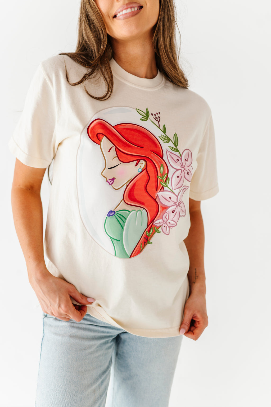 Ariel | ADULT tees (*CROP + FULL LENGTH HERE)