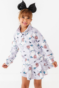 Spooky Stitch | KIDS 1/4th Zip Up
