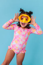Load image into Gallery viewer, Tutti Fruitti Blossom | RASHGUARD ONE-PIECE