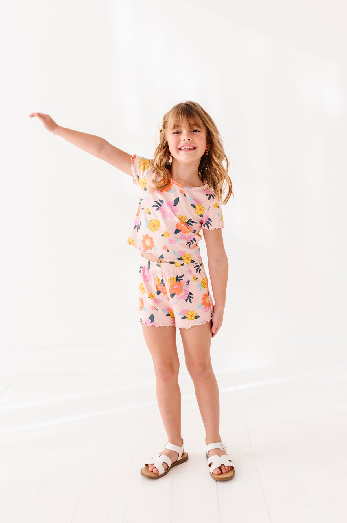 Delilah Floral | Ribbed 2-Piece SET