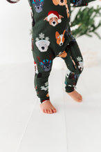 Load image into Gallery viewer, Christmas Doggies | ZIP ROMPER