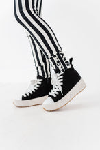 Load image into Gallery viewer, Midnight Stripes | SLIM Leggings