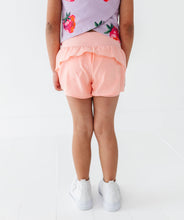 Load image into Gallery viewer, Peachy Pearl | Ruffle Bum Runner Shorts