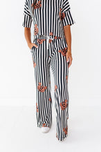 Load image into Gallery viewer, STRIPED MICKEY PUMPKIN | ADULT Bamboo Pant SET