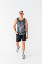 Load image into Gallery viewer, Monochrome Eagle | ADULT TANK (Grey)