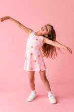 Load image into Gallery viewer, Happy Hopscotch | Twisty Back Active Dress (with shorts!)