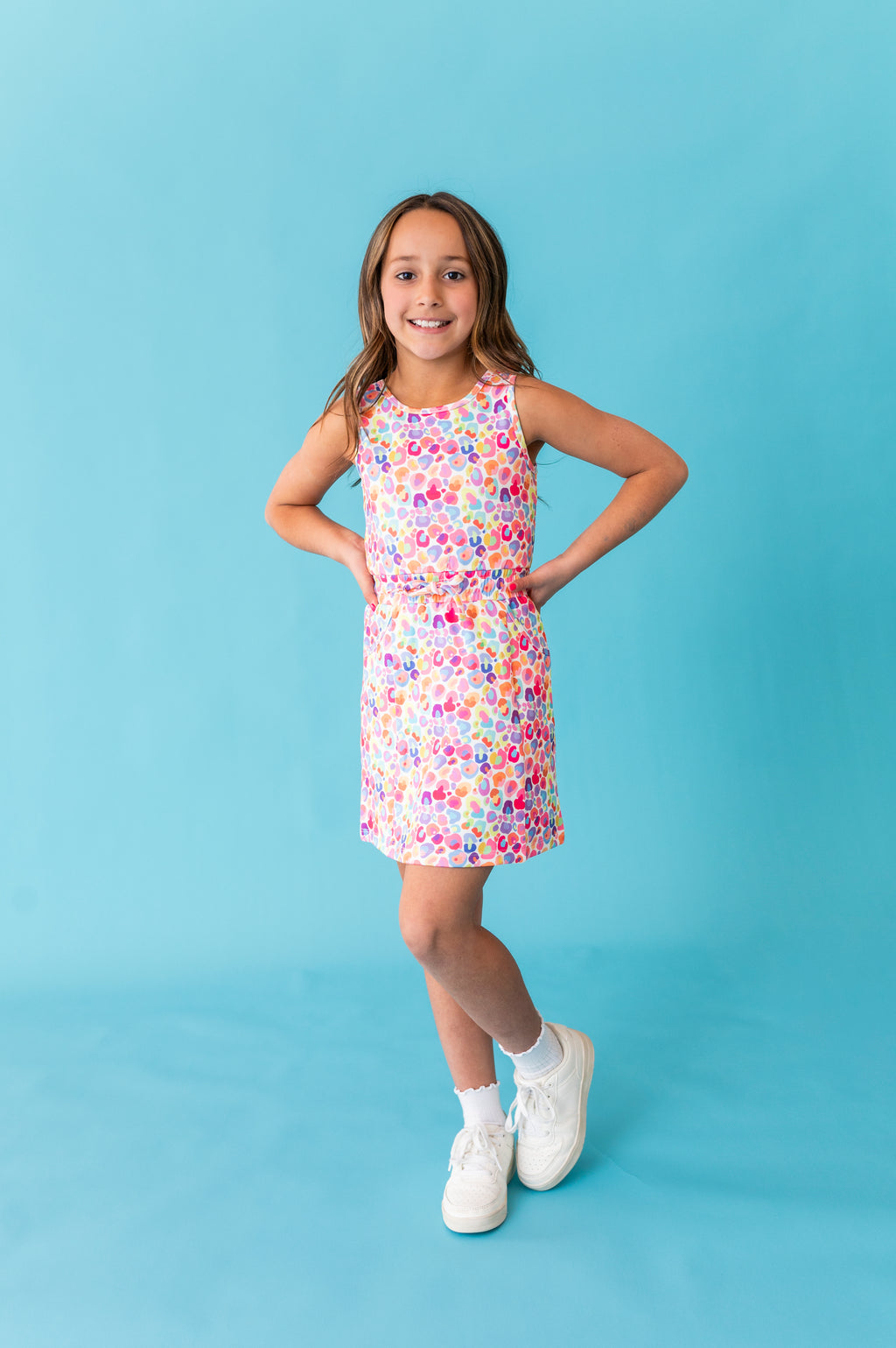 Sugarwave Leopard | Tennis Dress (with shorts!)