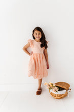 Load image into Gallery viewer, Petal Peach | LACE DRESS