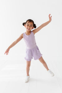 Very Violet | Ruffle Romper