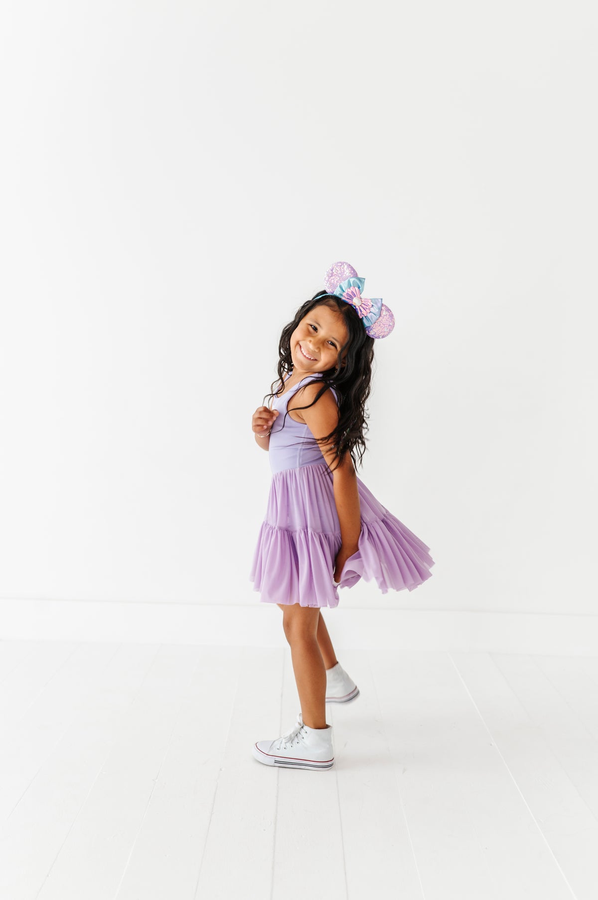 Ariel (KIDS) | Orchid Mesh DRESS