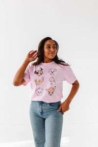 GIRL GANG | PINK ADULT TEE (*SHIPS EARLY-FEB)