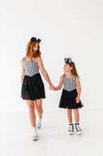 Load image into Gallery viewer, Midnight Stripes | (KIDS) Mesh DRESS