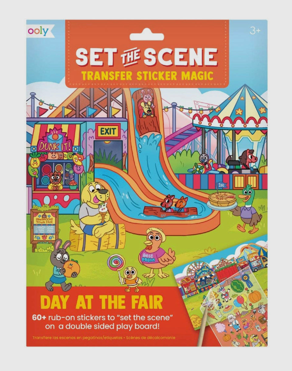 Set The Scene Transfer Stickers- A DAY AT THE FAIR