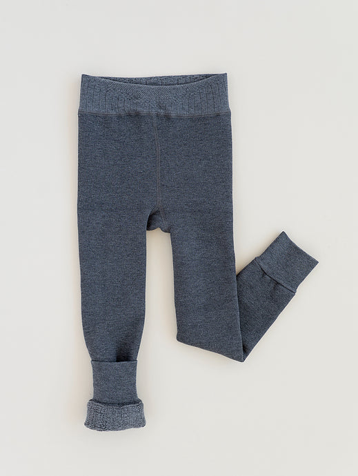 GREY | Plush Lined Tights