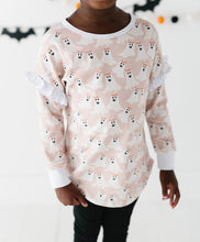 Load image into Gallery viewer, BOHO GHOSTIES | Ruffle Crew Neck