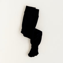 Load image into Gallery viewer, BLACK | Plush Lined Tights