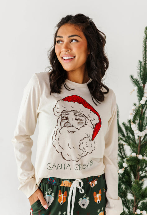 SANTA SEASON | Adult Long Sleeve Tee