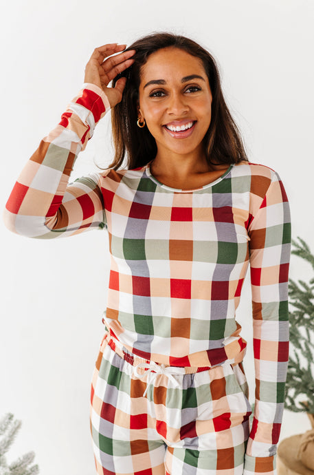 Holiday Plaid | Women’s PJ TOP