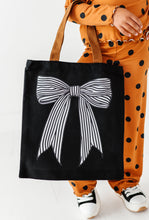 Load image into Gallery viewer, STRIPED BOW | Trick-or-Treat Bag