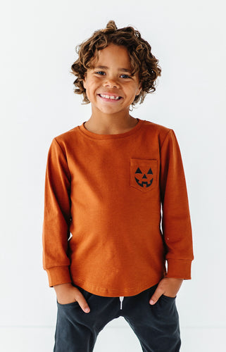 POCKET JACK-O-LANTERN | Long Sleeve Tee