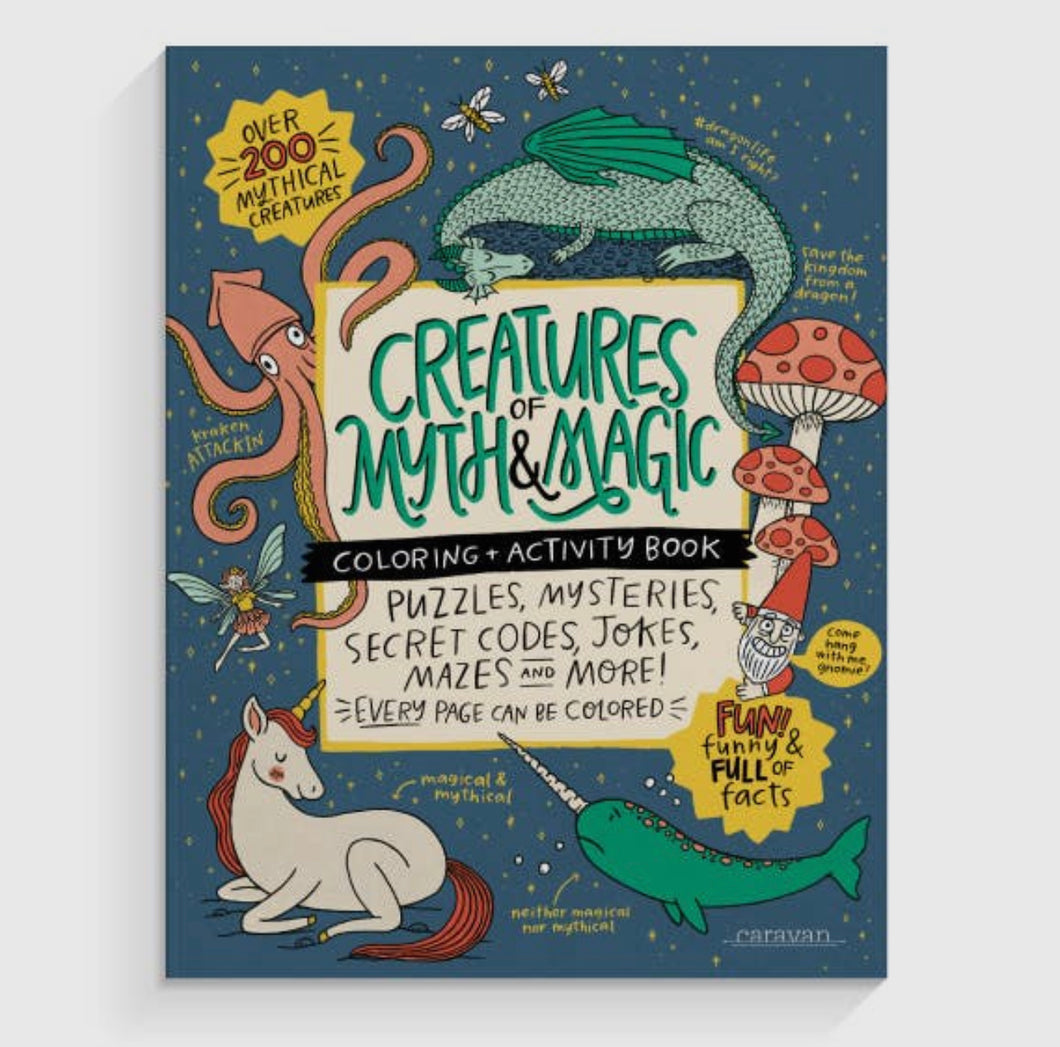 Activity Book: CREATURES OF MYTHS