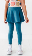 Load image into Gallery viewer, NAVY | SKIRTED LEGGINGS