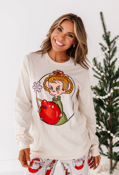 CINDY LOU WHO | Adult Long Sleeve Tee