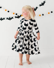 Load image into Gallery viewer, BLACK CATS | Twirl Dress