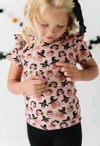 GIRLY WITCHES | Ruffle SHORT Sleeve Tee