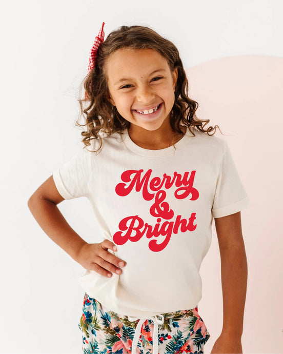 MERRY & BRIGHT | Kids Tee
