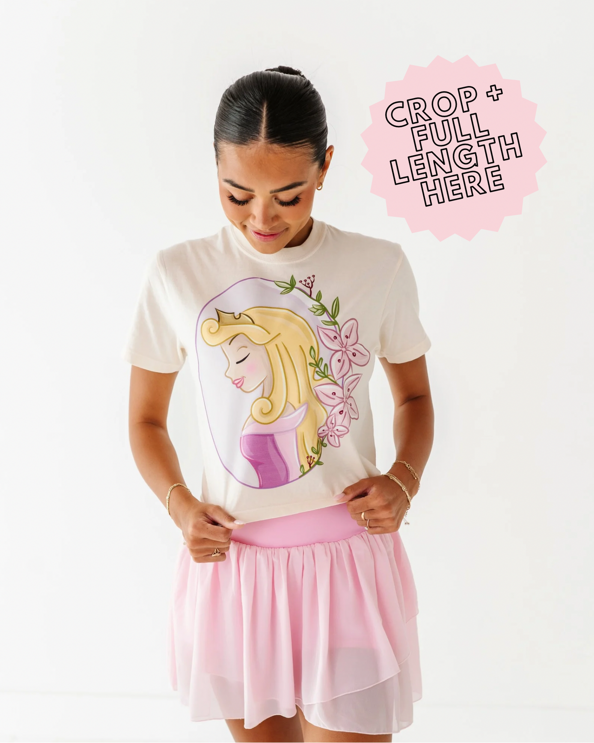 Aurora | ADULT tees (*CROP + FULL LENGTH HERE)