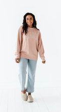 Load image into Gallery viewer, MAMA Sweatshirt - Blush