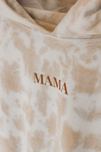 Load image into Gallery viewer, TIE-DYE ‘MAMA’ | CROPPED HOODIE