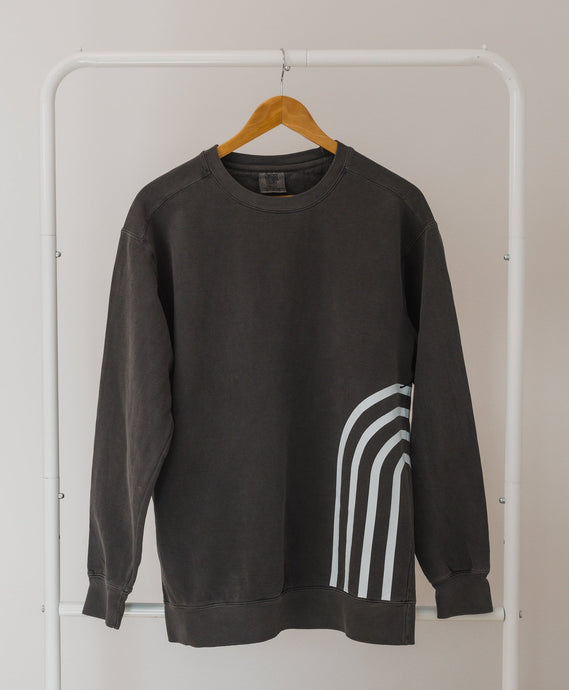 Modern Rainbow | CHARCOAL SWEATSHIRT