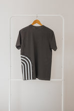 Load image into Gallery viewer, Modern Rainbow | CHARCOAL (full length) TEE