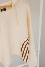 Load image into Gallery viewer, Modern Rainbow | CREAM CROPPED HOODIE