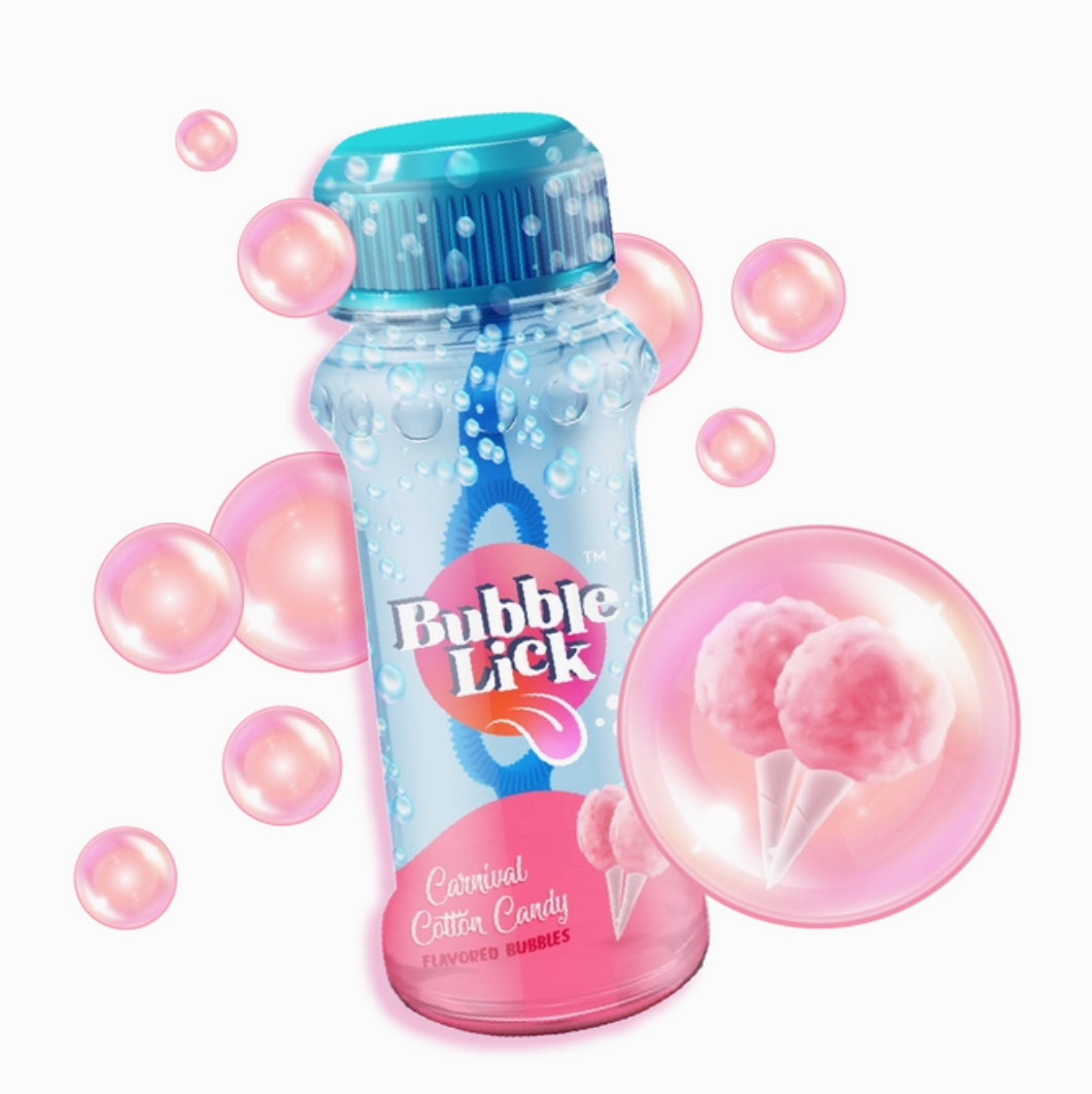 Edible Bubbles: Cotton Candy