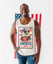 Load image into Gallery viewer, Eagle Stamp | ADULT TANK (cream)