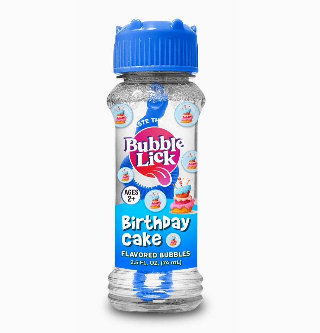 Edible Bubbles: Birthday Cake