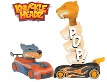 Load image into Gallery viewer, Knuckle-Headz Poppin&#39; Crash Racers (*Animals Vary)